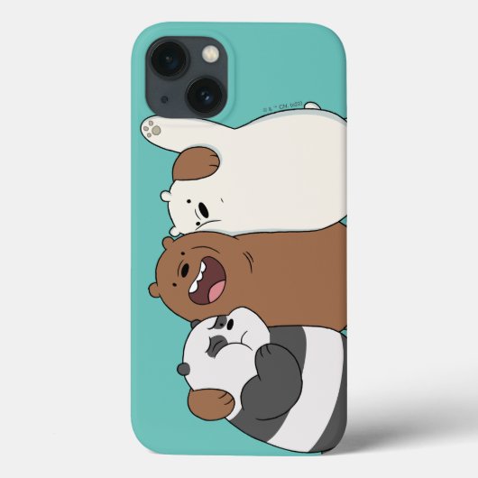 Coques Case-Mate iPhone Nous, Groupe Ours Nus Hug (Verso)