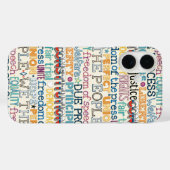 Coques Case-Mate iPhone nous la typographie du peuple (Verso (horizontal))