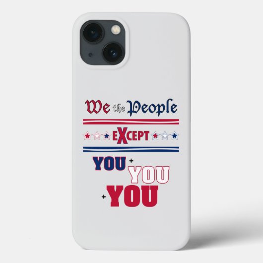 Coques Case-Mate iPhone Nous le peuple (Verso)