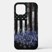 Coques Case-Mate iPhone NOUS LE PEUPLE 13 Étoiles Drapeau industriel améri (Verso)