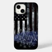 Coques Case-Mate iPhone NOUS LE PEUPLE 13 Étoiles Drapeau industriel améri (Verso)
