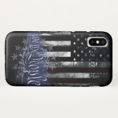 Coques Case-Mate iPhone NOUS LE PEUPLE 13 Étoiles Drapeau industriel améri (Dos (Horizontal))