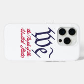 Coques Case-Mate iPhone Nous le peuple 2 (Verso (horizontal))