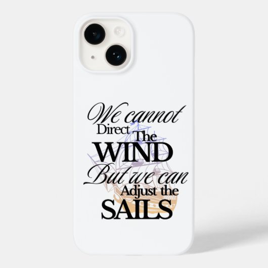 Coques Case-Mate iPhone Nous ne pouvons pas diriger la citation du vent av (Verso)