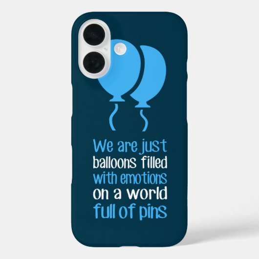 Coques Case-Mate iPhone Nous ne sommes que des ballons (Verso)