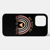 Coques Case-Mate iPhone Nous nous élevons en élevant les autres II (Verso (horizontal))