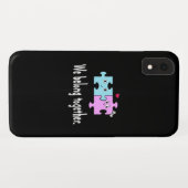 Coques Case-Mate iPhone Nous sommes faits pour être ensemble (Dos (Horizontal))