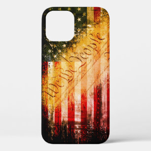 Case-Mate iPhone Case NOUS SOMMES LE PEUPLE Vintage Rock American Flag