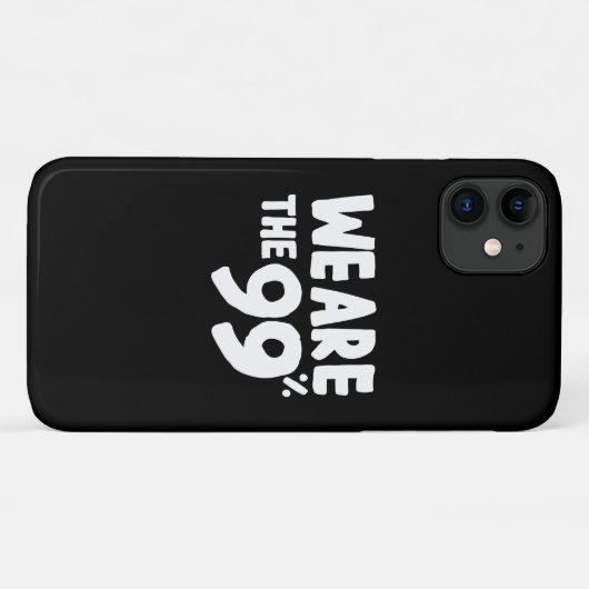 Coques Case-Mate iPhone Nous sommes les 99% (Dos (Horizontal))