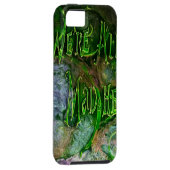 Coques Case-Mate iPhone "Nous sommes tous fous ici " (Dos/Droit)