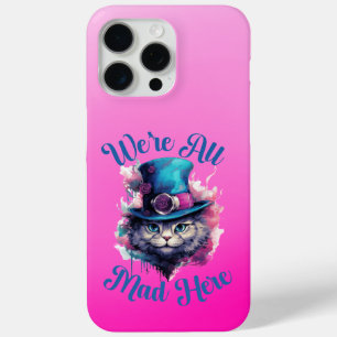 Coque iPhone 15 Pro Max Nous sommes tous fous ici - Alice au pays des merv