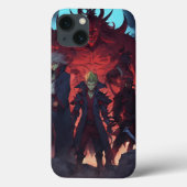 Coques Case-Mate iPhone Nouveau 5 démon imprimé (Verso)