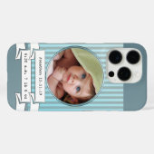 Coques Case-Mate iPhone Nouveau bébé garçon photo pour maman ou grand-mère (Verso (horizontal))