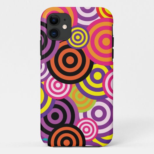 Coques Case-Mate iPhone Nouveau cercle art Abstrait (Dos)