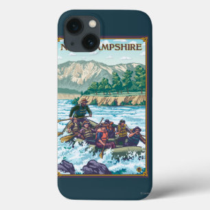 iPhone 13 Case Nouveau HampshireRiver transportant la scène par
