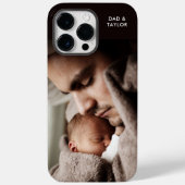 Coques Case-Mate iPhone Nouveau Papa Et Nouvelle Photo Bébé (Verso)