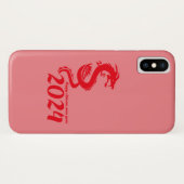 Coques Case-Mate iPhone Nouvel An chinois 2024 : Bonne année du dragon (Dos (Horizontal))