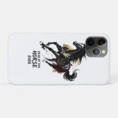 Coques Case-Mate iPhone Nouvel An Chinois 2026 Cheval Art (Dos (Horizontal))