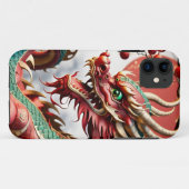 Coques Case-Mate iPhone Nouvel An chinois Dragon 2024 iPC02 (Dos (Horizontal))