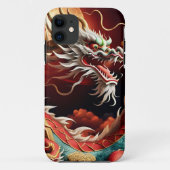 Coques Case-Mate iPhone Nouvel An chinois Dragon 2024 iPC03 (Dos)