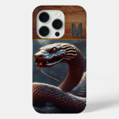 Coques Case-Mate iPhone Nouvel An chinois du serpent 2025 Wood iPc1 (Verso)