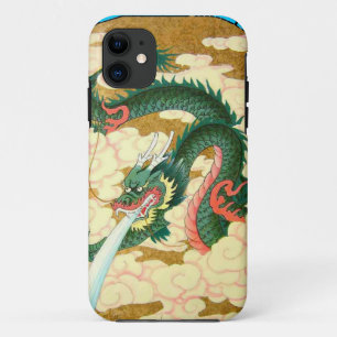 Coques Pour iPhone Nouvelle année chinoise, dragon vert