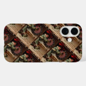 Coques Case-Mate iPhone Nouvelle Année Dame Victorienne (Verso (horizontal))