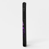 Coques Case-Mate iPhone nouvelle année violette heureuse (Dos/Gauche)
