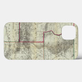 Coques Case-Mate iPhone Nouvelle carte de Holt, Wyoming (Verso (horizontal))