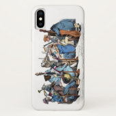 COQUES Case-Mate iPhone NOUVELLE LANGUE MUSICALE / ORCHESTRE DE FERME ANIM (Dos)