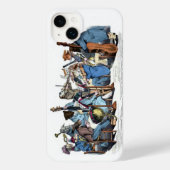 COQUES Case-Mate iPhone NOUVELLE LANGUE MUSICALE / ORCHESTRE DE FERME ANIM (Verso)