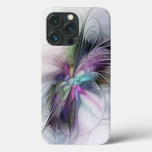 Case-Mate iPhone Case Nouvelle vie, art abstrait coloré de fantaisie fra