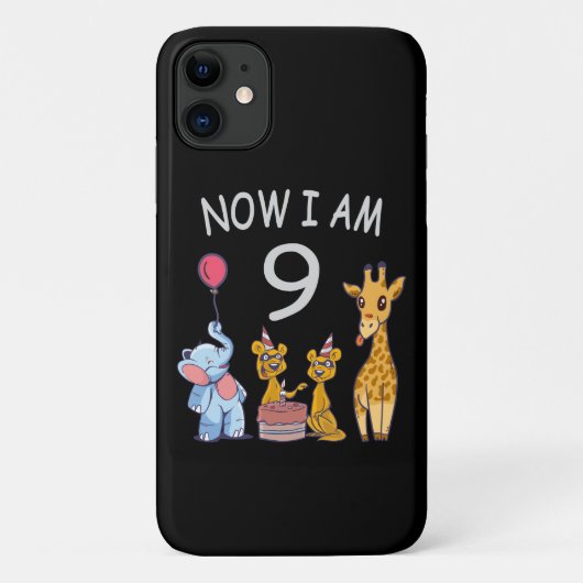 Coques Case-Mate iPhone Now I le 9e anniversaire du Birthday (Dos)
