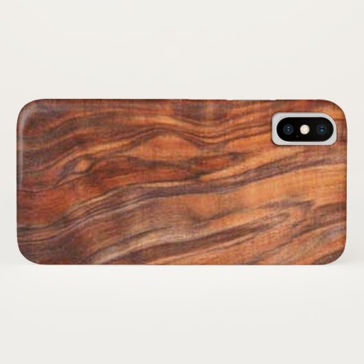 Coques Case-Mate iPhone Noyer (grain de bois) (Dos (Horizontal))