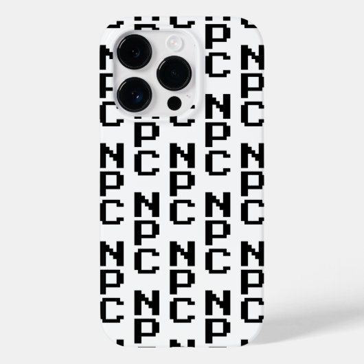 Coques Case-Mate iPhone NPC - Caractère non jouable (Verso)
