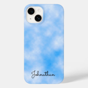 Coque Pour iPhone 14 Nuage bleu d'été