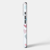 Coques Case-Mate iPhone Nuage de rêve dé Peachify (Verso / Gauche)