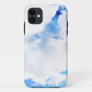 Case-Mate iPhone Case Nuages blancs et ciel bleu