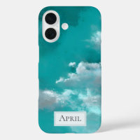 Nuages Blancs sur Turquoise