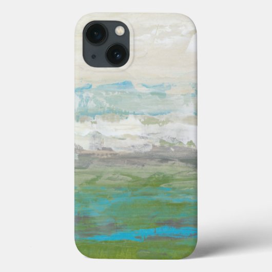 Coques Case-Mate iPhone Nuages Blancs Surplombant Un Beau Paysage (Verso)