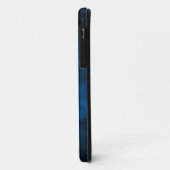Coques Case-Mate iPhone nuages bleu foncé (Dos/Gauche)