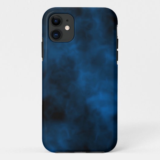Coques Case-Mate iPhone nuages bleu foncé (Dos)