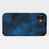 Coques Case-Mate iPhone nuages bleu foncé (Dos (Horizontal))