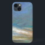 Etui iPhone 13 Nuages côtiers avec océan<br><div class="desc">Une peinture côtière extraordinaire de ce magnifique littoral californien, comme le montre Sheila Finch. Ce paysage inspiré par la nature prend une touche familière et apporte une touche moderne à cette oeuvre d'art colorée qui vous est apportée par World Art Group. La lumière traverse les nuages au-dessus d'un océan calme...</div>