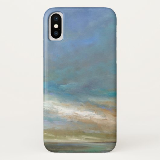 Coques Case-Mate iPhone Nuages côtiers avec océan (Dos)