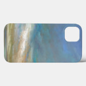 Coques Case-Mate iPhone Nuages côtiers avec océan (Verso (horizontal))