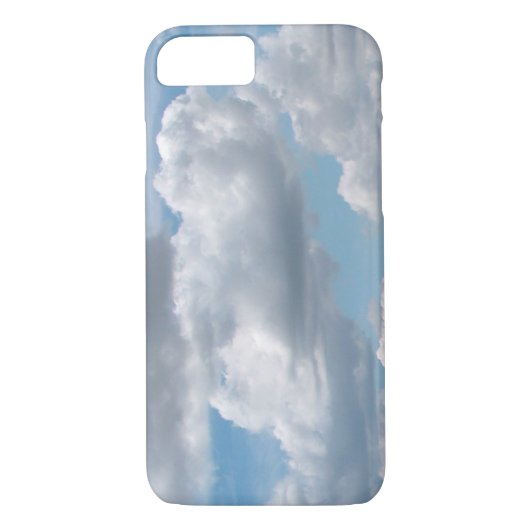 Coques Case-Mate iPhone Nuages dans le ciel bleu (Dos)