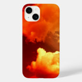 COQUES Case-Mate iPhone NUAGES DANS LE CIEL ROUGE (Verso)