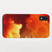 COQUES Case-Mate iPhone NUAGES DANS LE CIEL ROUGE (Dos (Horizontal))