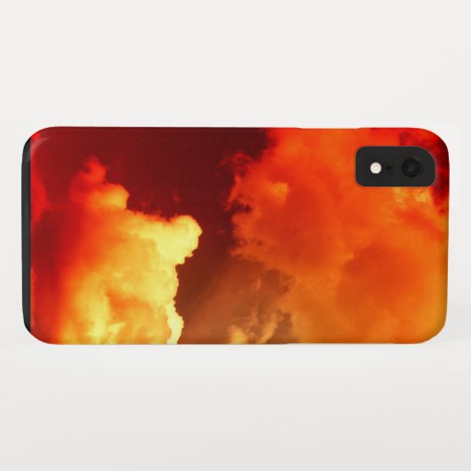 COQUES Case-Mate iPhone NUAGES DANS LE CIEL ROUGE (Dos (Horizontal))